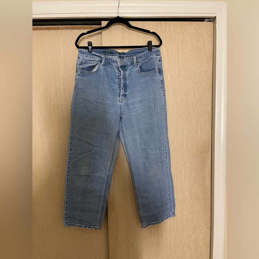 Women’s High Waisted Straight Leg Jeans